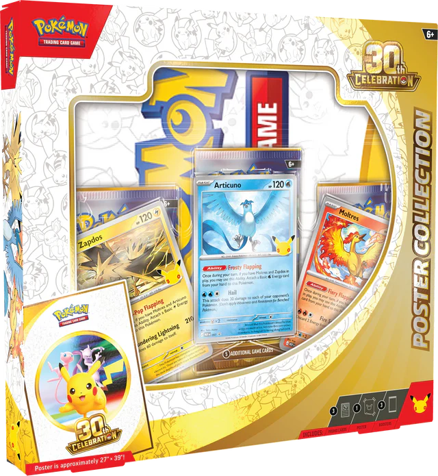 Pokémon TCG: 30th Celebration Poster Collection (EN)