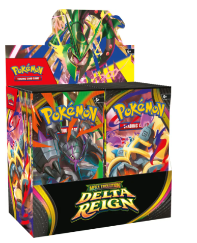 Pokémon Mega Evolution: Delta Reign Booster Display (EN)