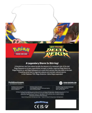 Pokémon Mega Evolution: Delta Reign Booster Display (EN)