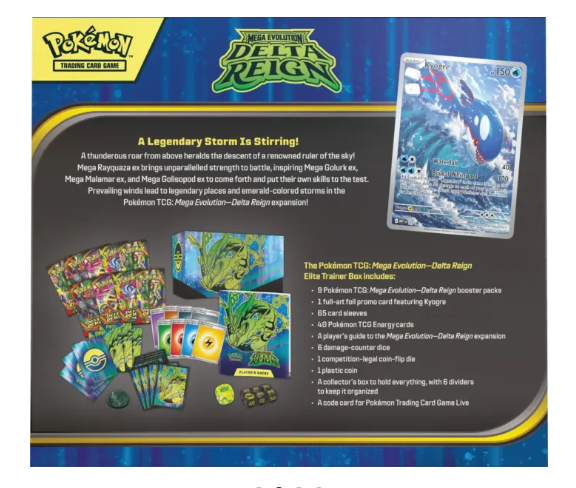 Pokémon Mega Evolution: Delta Reign Elite Trainer Box (EN)